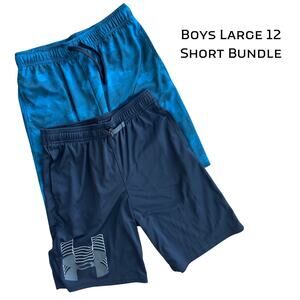 Bundle Hurley & Runway Boys Athletic Shorts 12 14 Large YL athleisure gym camo